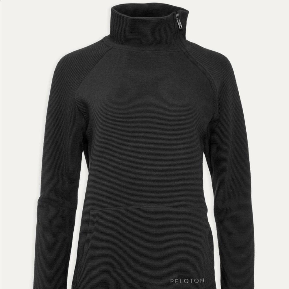 PELOTON Rib Side Zip Sweatshirt